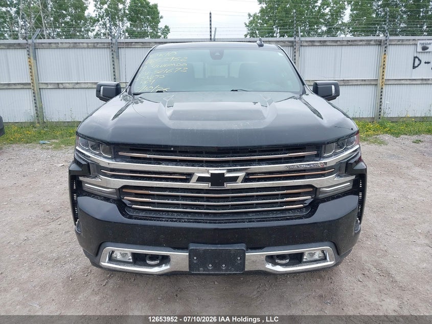 2019 Chevrolet Silverado 1500 High Country VIN: 1GCUYHED6KZ321673 Lot: 12653952