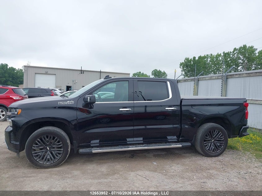 2019 Chevrolet Silverado 1500 High Country VIN: 1GCUYHED6KZ321673 Lot: 12653952