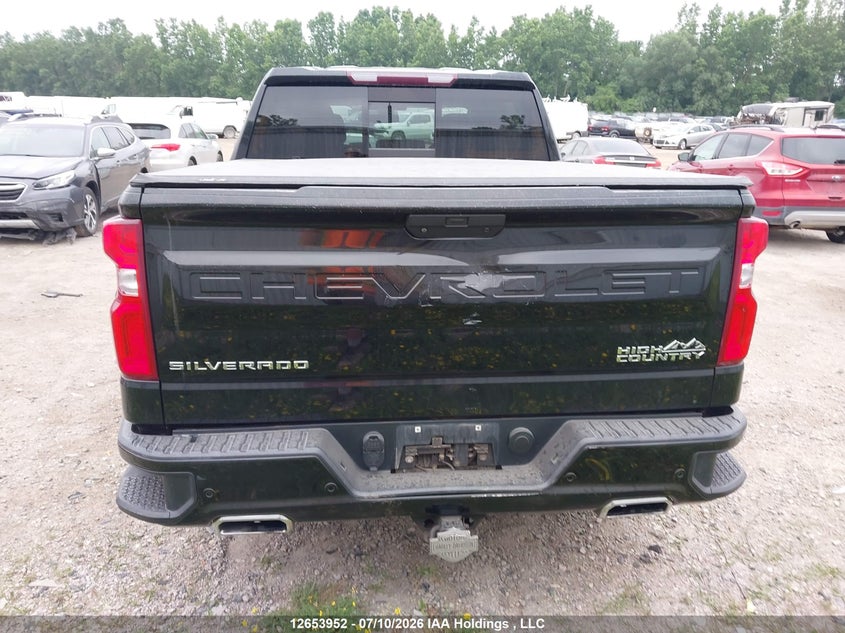 2019 Chevrolet Silverado 1500 High Country VIN: 1GCUYHED6KZ321673 Lot: 12653952