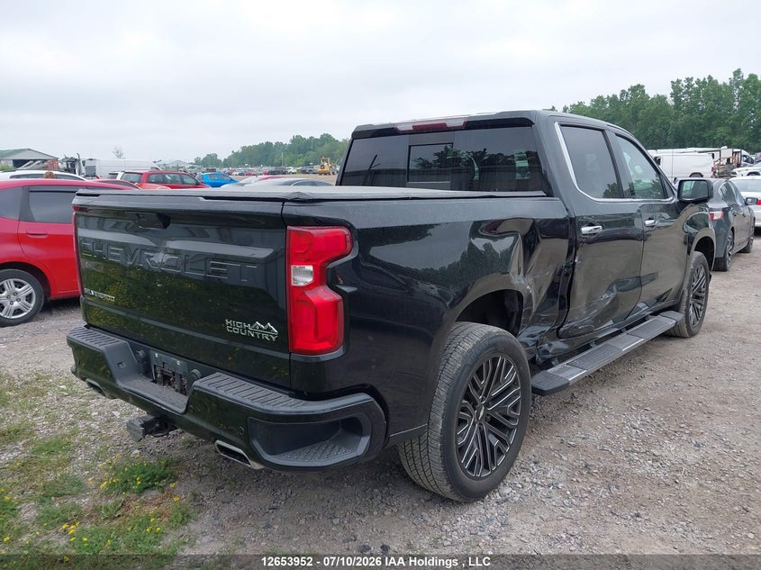 2019 Chevrolet Silverado 1500 High Country VIN: 1GCUYHED6KZ321673 Lot: 12653952