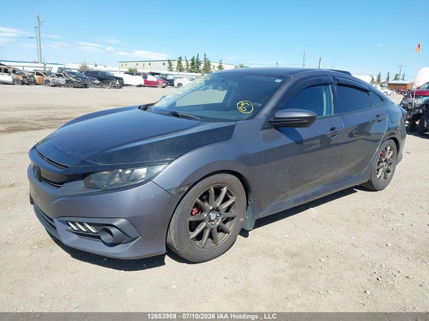 2017 Honda Civic, Front, IAAI, VIN 2HGFC2F55HH001847 — photo 2