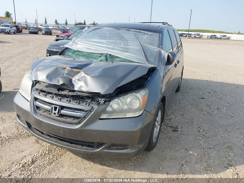 2007 Honda Odyssey, Front, IAAI, VIN 5FNRL38667B456153 — photo 2