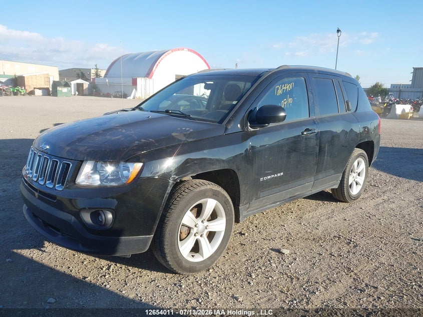 2013 Jeep Compass, Right Front, IAAI, VIN 1C4NJDAB2DD259629 — photo 2
