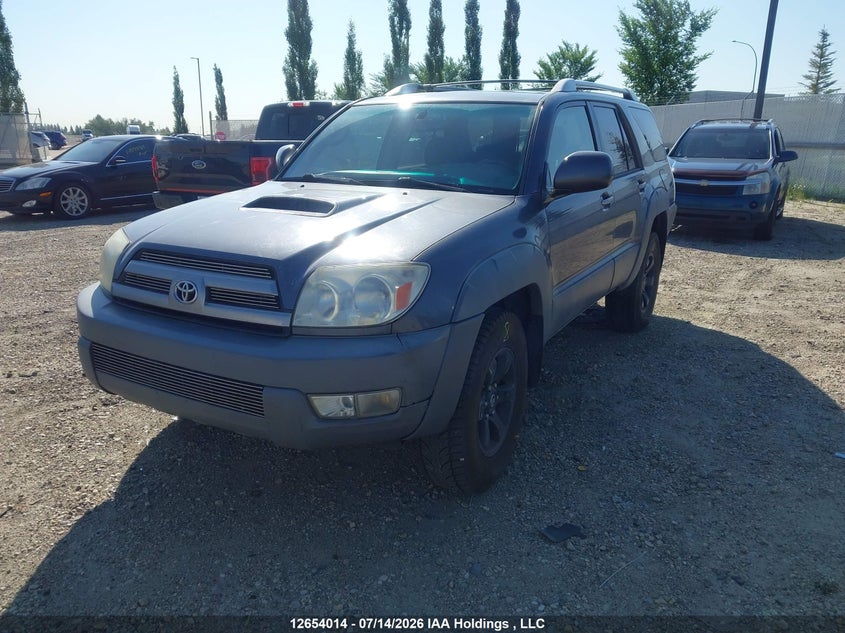 2003 Toyota 4Runner, Rear, IAAI, VIN JTEBU14R830006317 — photo 2