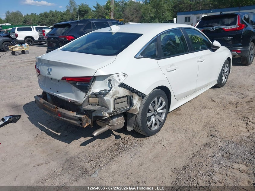 Vin: 2hgfe2f23nh117611, lot: 3055914, honda civic lx 20224