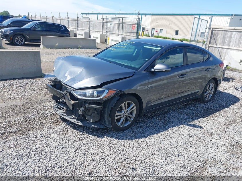 Vin: kmhd84lf5hu134584, lot: 3055920, hyundai elantra 20172