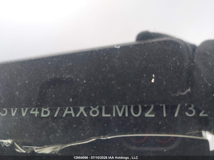 2020 Volkswagen Tiguan Highline VIN: 3VV4B7AX8LM021732 Lot: 12654066