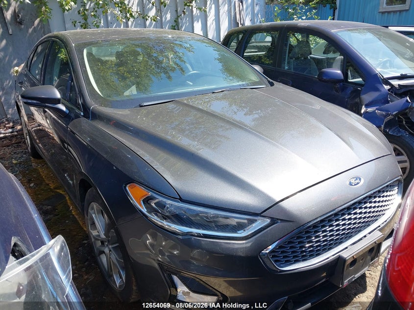 Vin: 3fa6p0ru5kr156538, lot: 3055950, ford fusion titanium 2019 img_1
