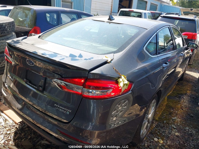 Vin: 3fa6p0ru5kr156538, lot: 3055950, ford fusion titanium 20194