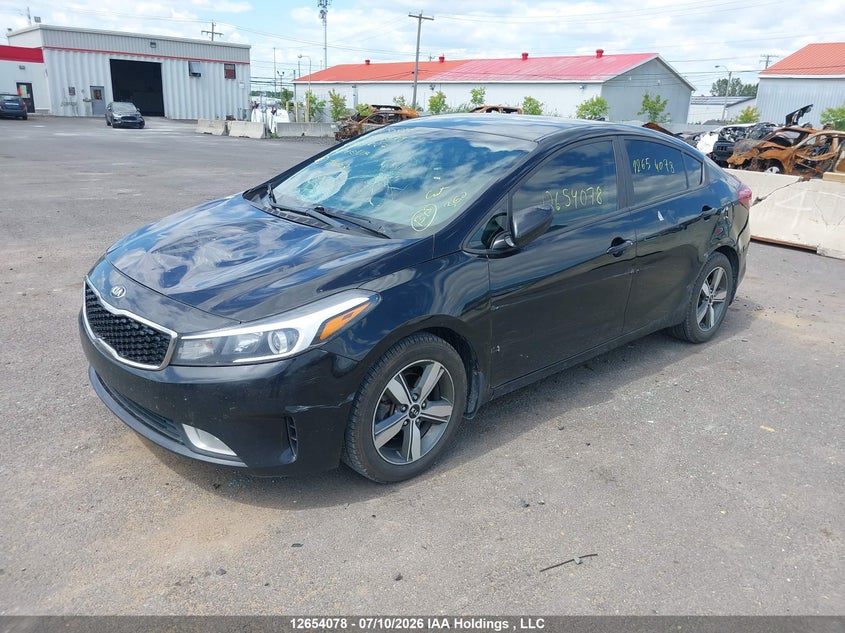 Vin: 3kpfl4a74je203227, lot: 3055959, kia forte lx/lx+ 20182