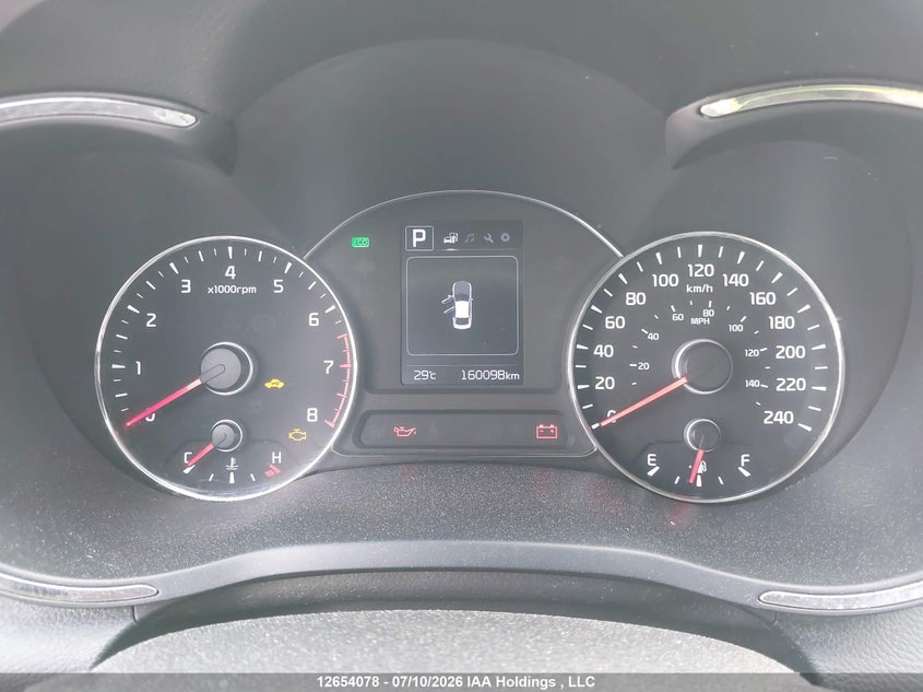 2018 KIA FORTE SEDAN 2.0L I-4 DOHC, VVT, 147HP