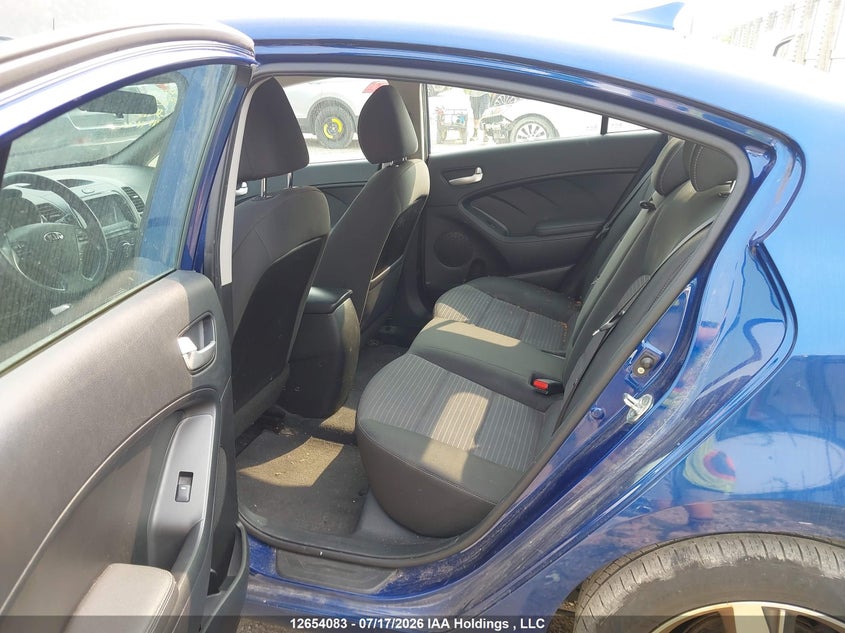 2018 KIA FORTE SEDAN 2.0L I-4 DOHC, VVT, 147HP