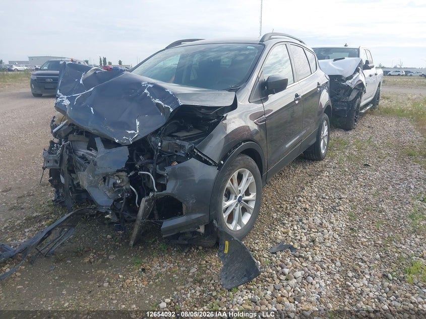 Vin: 1fmcu9hd8juc22501, lot: 3055973, ford escape sel 20182