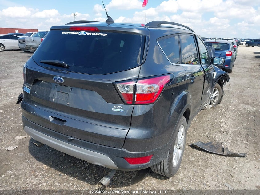 Vin: 1fmcu9hd8juc22501, lot: 3055973, ford escape sel 20184