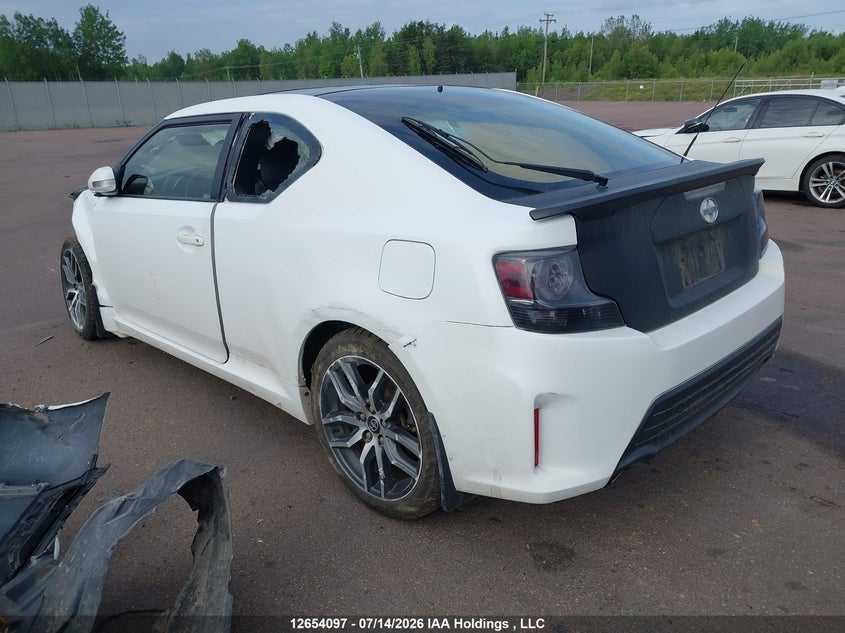 Vin: jtkjf5c70f3095684, lot: 3055978, toyota scion tc 20153