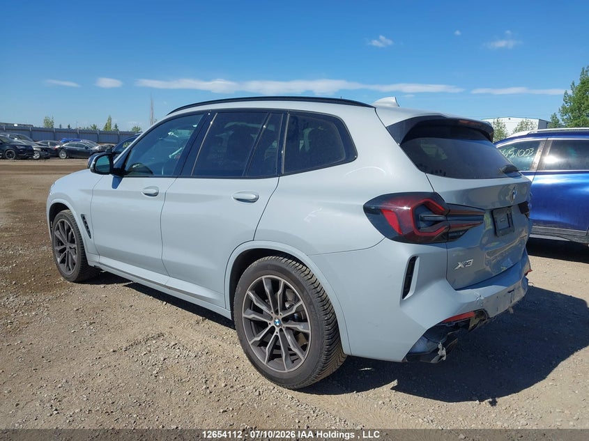 Vin: 5ux53dp09n9m25907, lot: 3055994, bmw x3 xdrive30i 20223