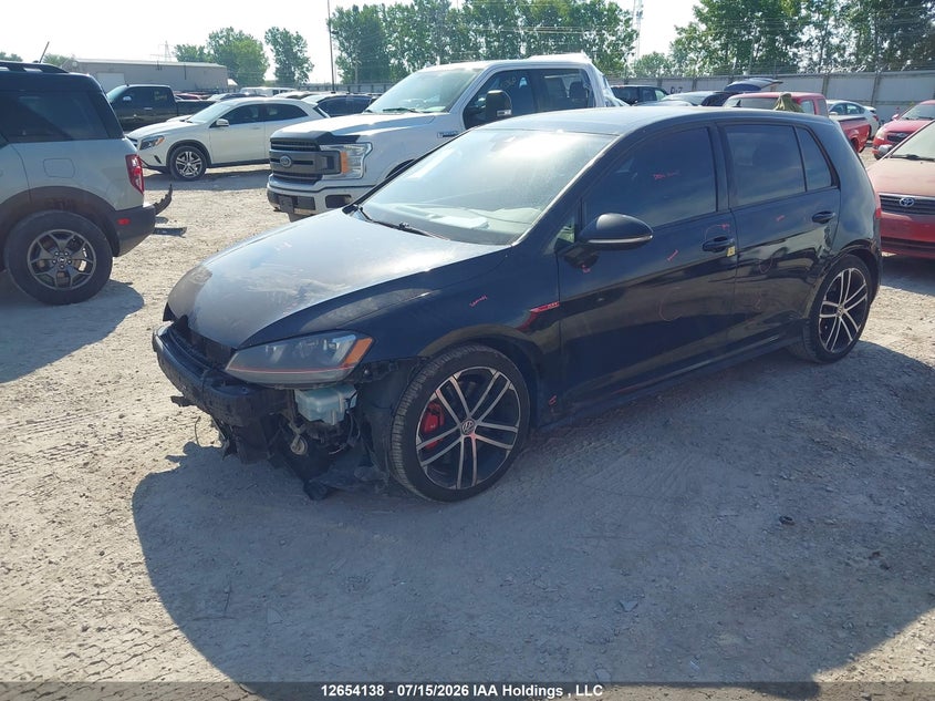 Vin: 3vw447au1hm047303, lot: 3056020, volkswagen golf gti 5-door performance 20172
