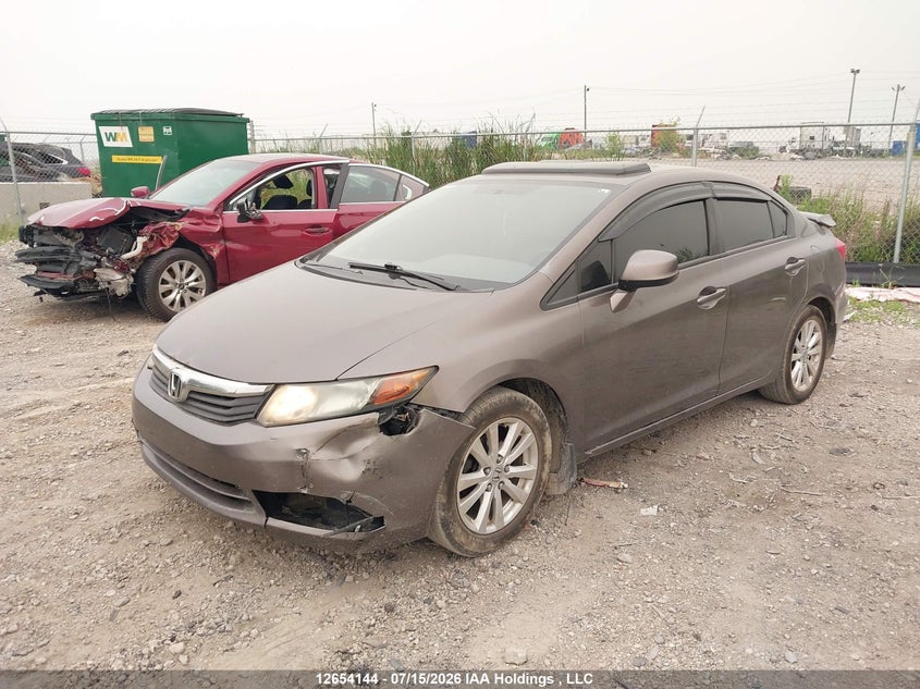 Vin: 2hgfb2f56ch052575, lot: 3056026, honda civic ex 4dr 20122