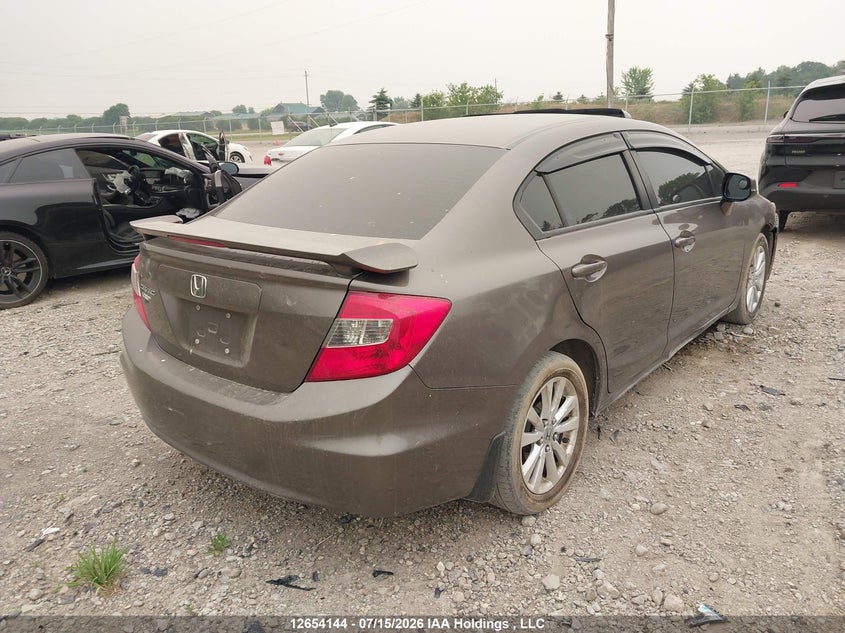 Vin: 2hgfb2f56ch052575, lot: 3056026, honda civic ex 4dr 20124