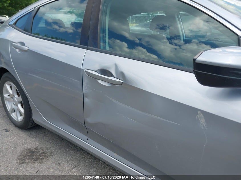 2019 HONDA CIVIC SEDAN 2.0L I-4 DOHC, VVT, 158HP