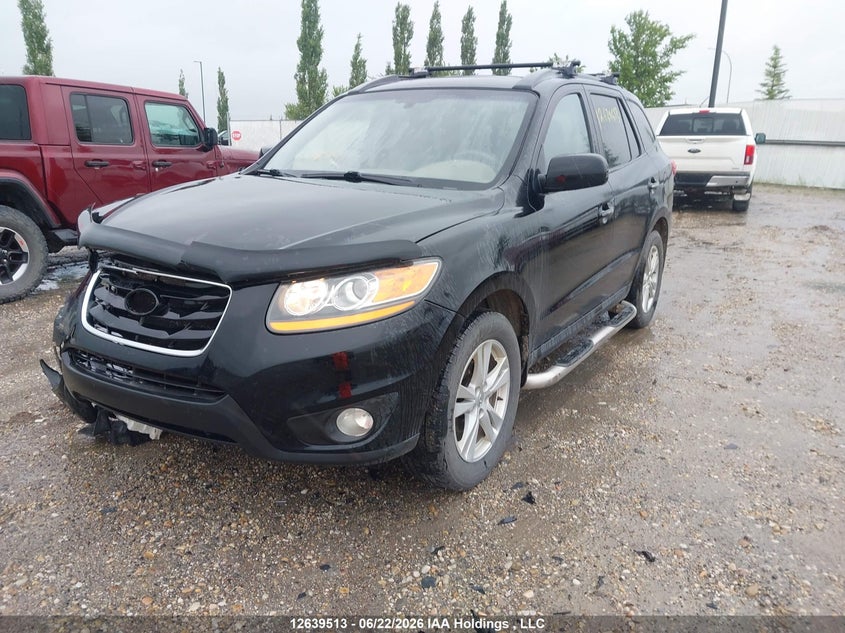2010 Hyundai Santa Fe, Front, IAAI, VIN 5NMSHDAG2AH417447 — photo 2