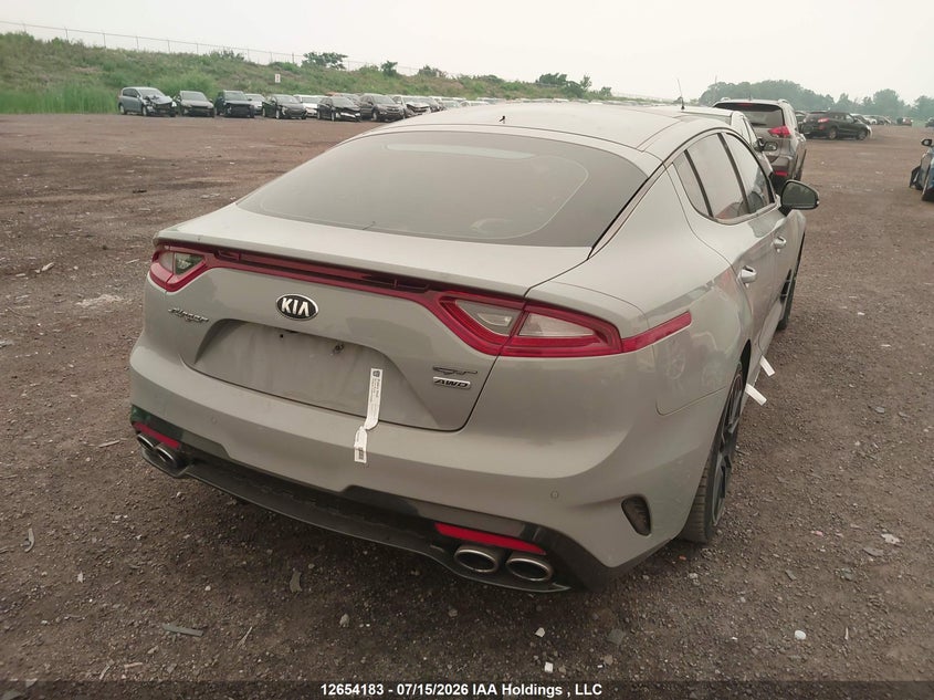 Vin: knae55lc9j6030491, lot: 3056082, kia stinger 20184