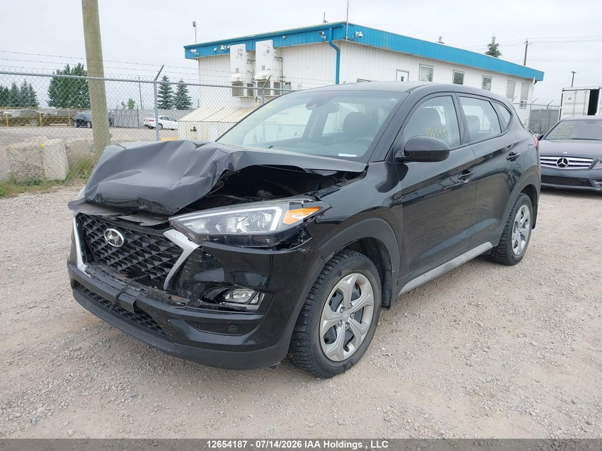 2019 Hyundai Tucson, Удар спереду, IAAI, VIN KM8J2CA45KU870819 — фото 2