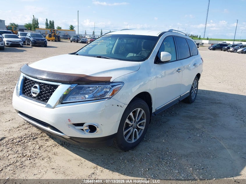 2013 Nissan Pathfinder, Угон, IAAI, VIN 5N1AR2MM5DC637596 — фото 2
