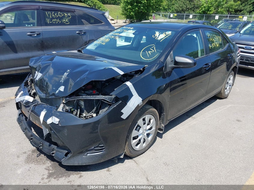 2018 Toyota Corolla, Front, IAAI, VIN 2T1BURHE6JC104761 — photo 2