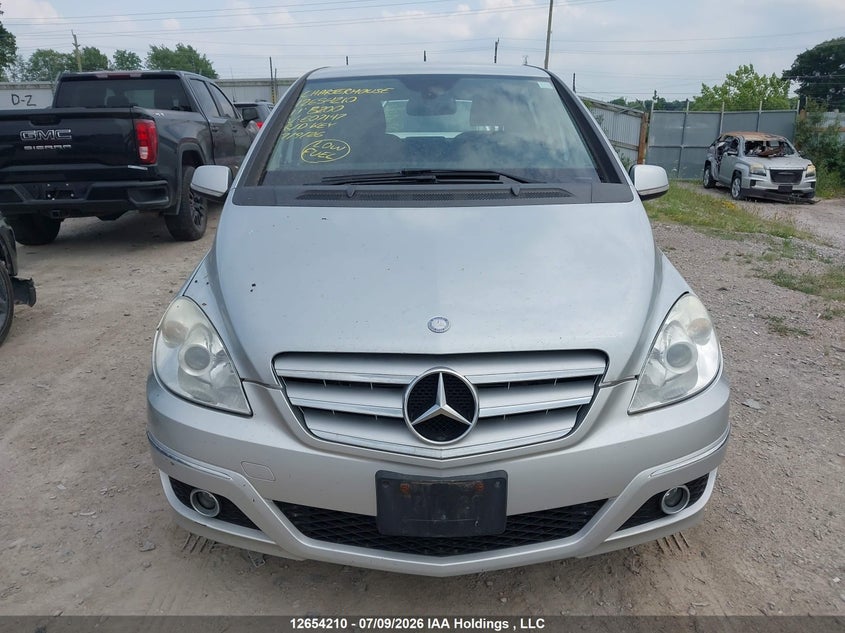 2011 Mercedes-Benz B200 VIN: WDDFH3DB2BJ607147 Lot: 12654210
