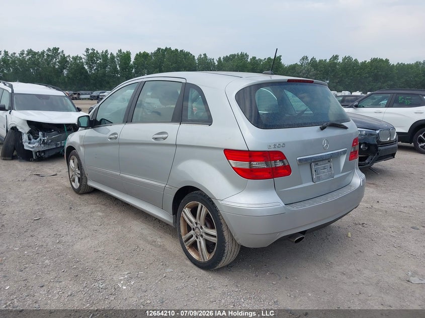 2011 Mercedes-Benz B200 VIN: WDDFH3DB2BJ607147 Lot: 12654210