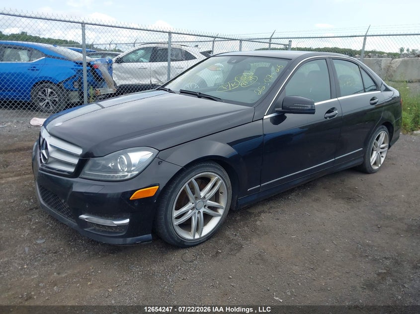 Vin: wddgf8ab1da756292, lot: 3056155, mercedes-benz c 300 4matic 20132