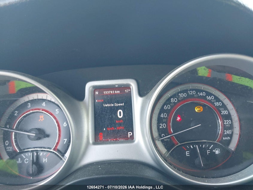 2012 DODGE JOURNEY SPORT UTILITY VEHICLE 3.6L V6 FI DOHC 24V NF4