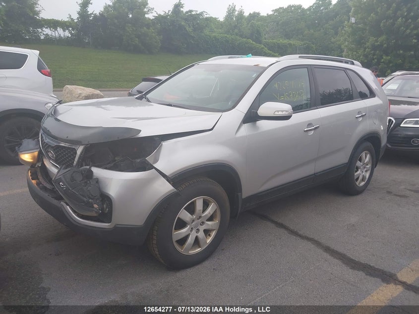 Vin: 5xykt3a17bg157367, lot: 3056185, kia sorento lx 20112