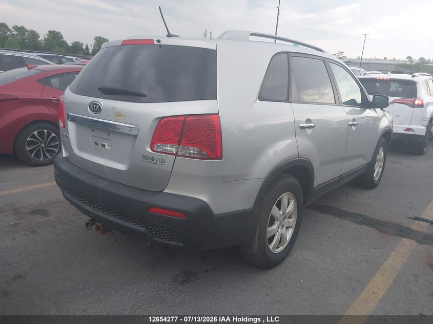 Vin: 5xykt3a17bg157367, lot: 3056185, kia sorento lx 20114