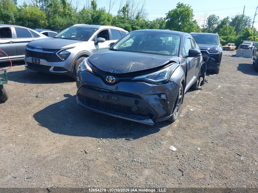 Vin: jtnkhmbx3m1124679, lot: 3056187, toyota c-hr xle/le/night shade/limited 20212