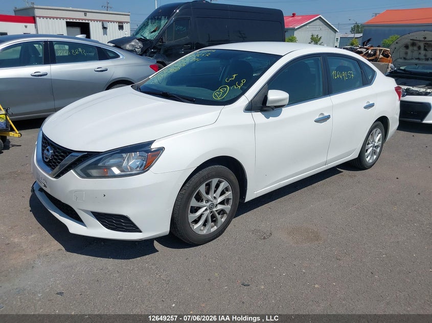 2016 Nissan Sentra, Right Side, IAAI, VIN 3N1AB7APXGL649114 — photo 2