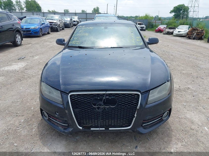 2012 Audi A5 2.0T Premium VIN: WAUMFBFR5CA002548 Lot: 12626773X