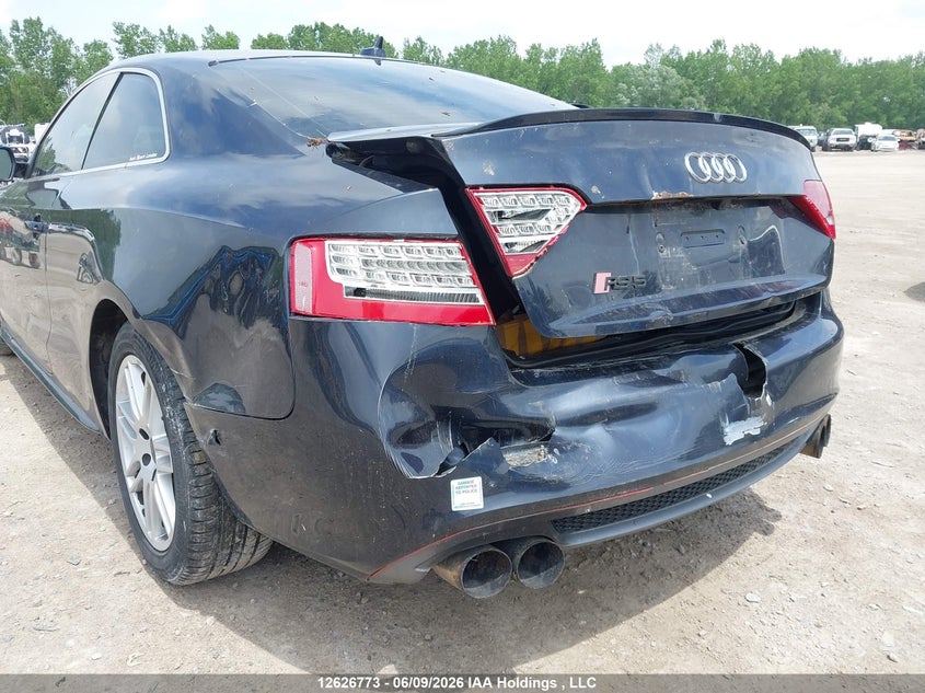 2012 Audi A5 2.0T Premium VIN: WAUMFBFR5CA002548 Lot: 12626773X
