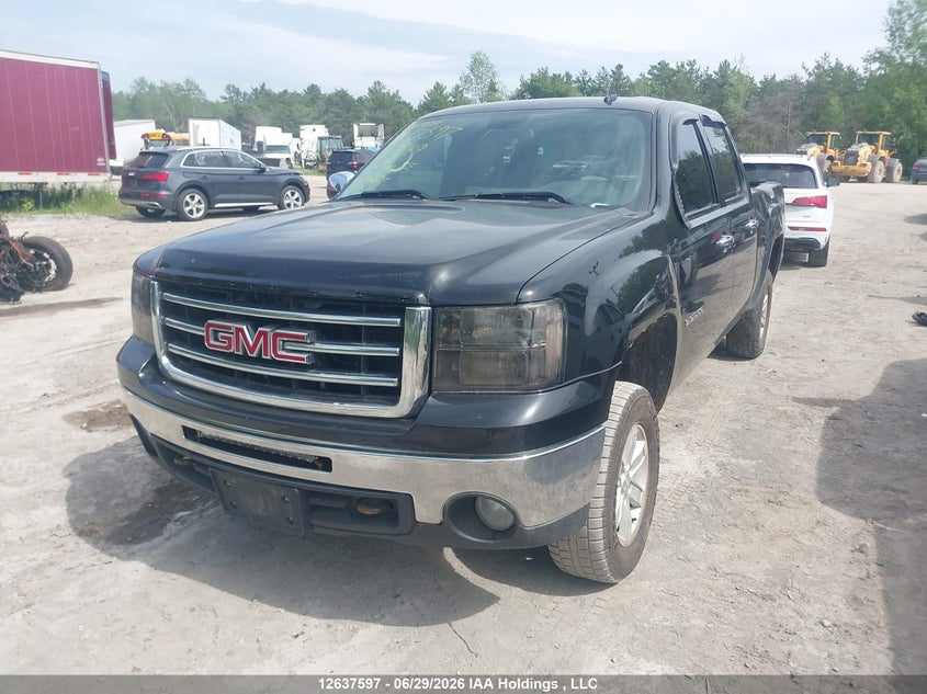 2012 GMC Sierra, Левый бок, IAAI, VIN 3GTP2VE70CG307549 — фото 2