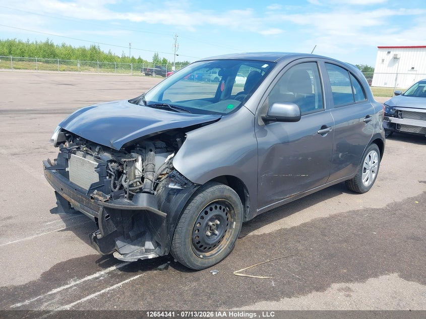 2017 Nissan Micra, Удар спереду, IAAI, VIN 3N1CK3CP6HL237563 — фото 2