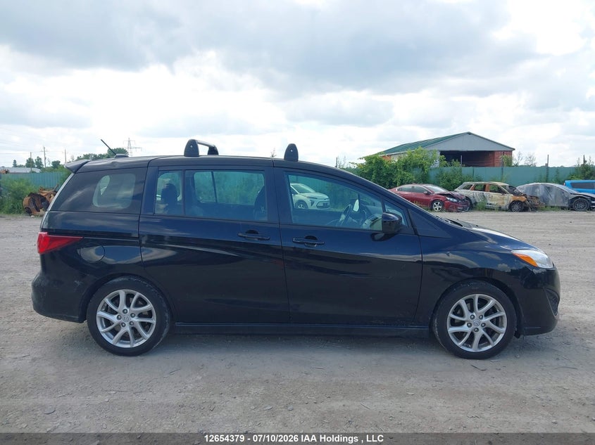 2012 Mazda Mazda5 Grand Touring VIN: JM1CW2DL8C0101593 Lot: 12654379