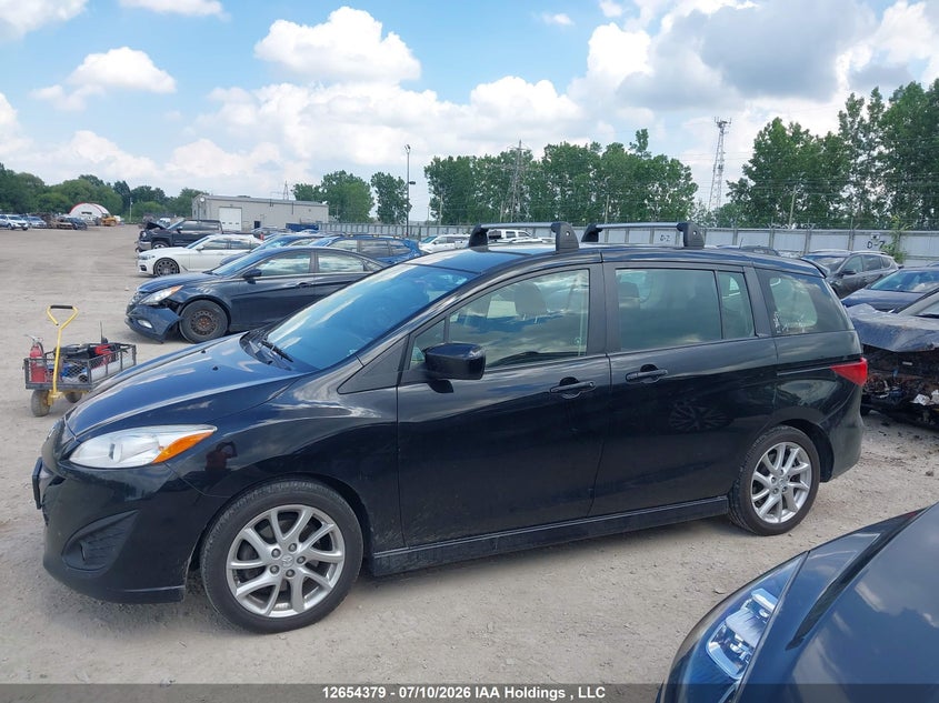 2012 Mazda Mazda5 Grand Touring VIN: JM1CW2DL8C0101593 Lot: 12654379