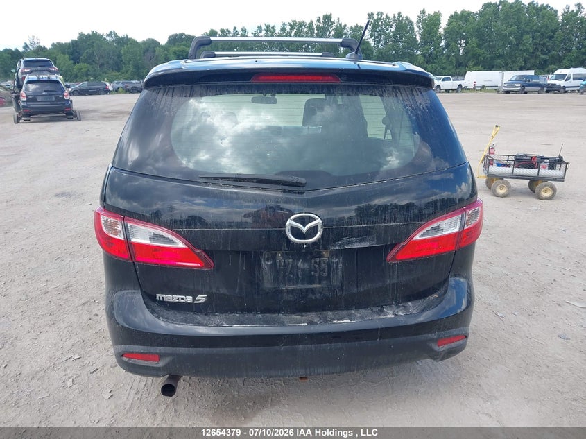 2012 Mazda Mazda5 Grand Touring VIN: JM1CW2DL8C0101593 Lot: 12654379