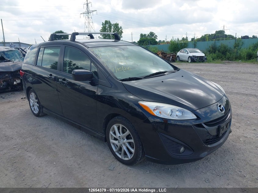 2012 Mazda Mazda5 Grand Touring VIN: JM1CW2DL8C0101593 Lot: 12654379