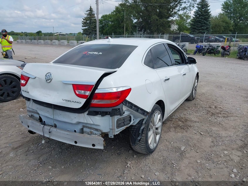 2014 BUICK VERANO SEDAN 2.4L I4 FI DOHC 16V NF4