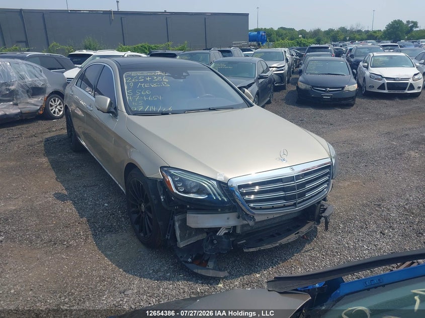 Vin: wddug8gb6ka474654, lot: 3056314, mercedes-benz s 560 4matic 2019 img_1