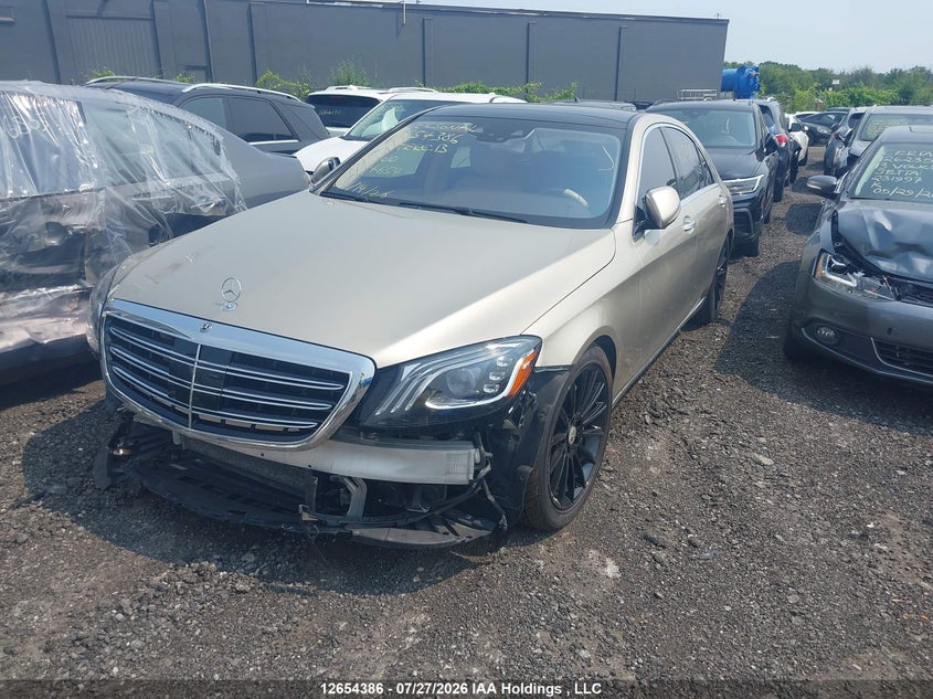 Vin: wddug8gb6ka474654, lot: 3056314, mercedes-benz s 560 4matic 20192