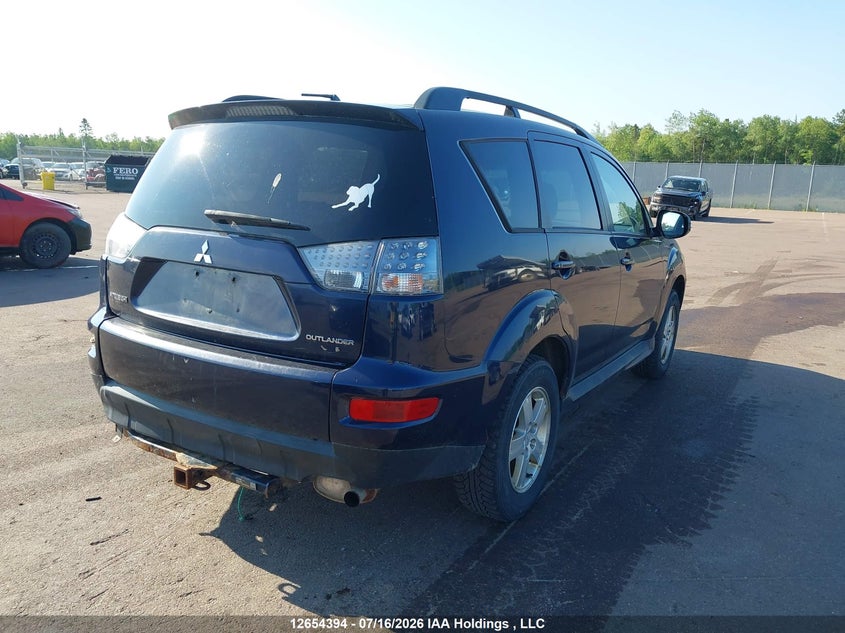 Vin: ja4jt3ax4az606322, lot: 3056322, mitsubishi outlander ls 20104