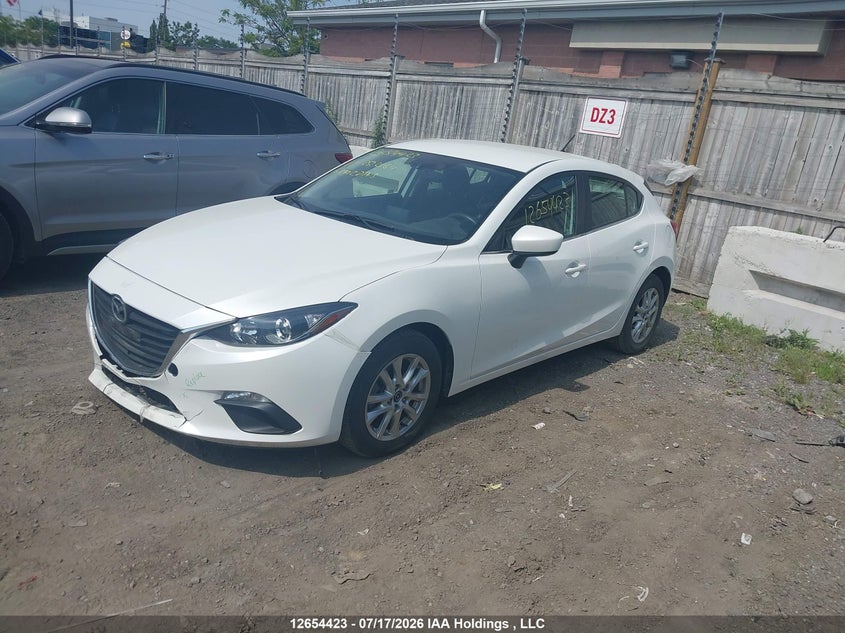 Vin: 3mzbm1l71gm282164, lot: 3056351, mazda 3 touring 20162